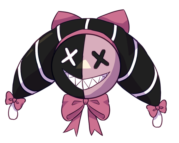 Aria the Great !! A jester? An imp? A... what is she? Doesn't matter, she's as cute as she is creepy and standing centre stage in her circus for all to see !!
