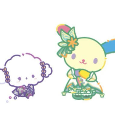 Cogimyun &amp; Usahana of Sanrio